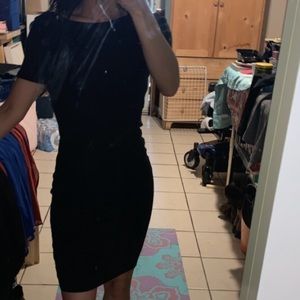 Comfy Black Dress